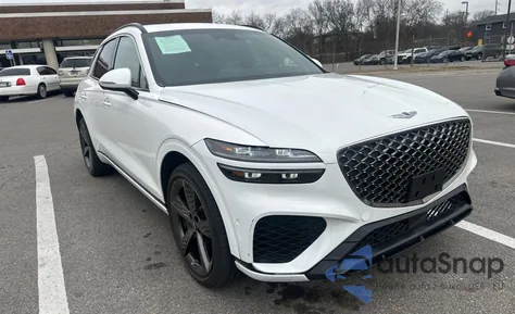 2022 Genesis Gv70 3.5T Awd Sport из США, поврежденный, VIN KMUMCDTC5NU011241